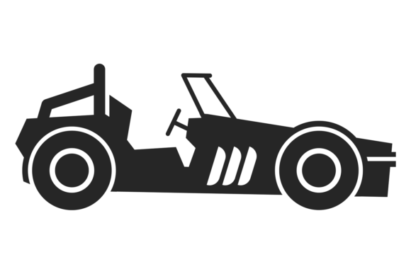 Download Motor Race Black Icon. Speed Car Side Vi - Speed Collection