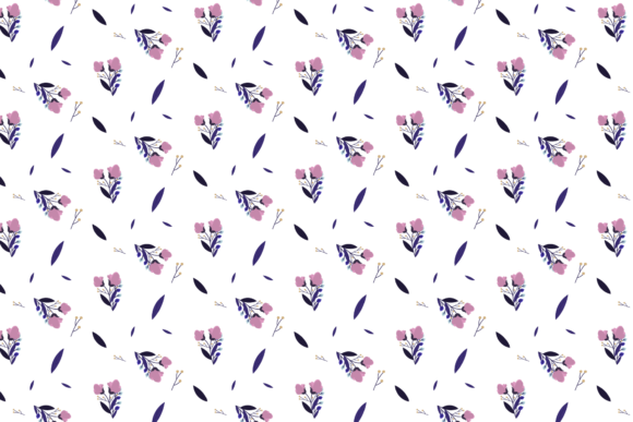 Download Pattern Floral Ornament Graphic Style - Flora Collection