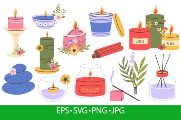 Download Scented Candles, Aromatherapy Wax - Aroma Collection
