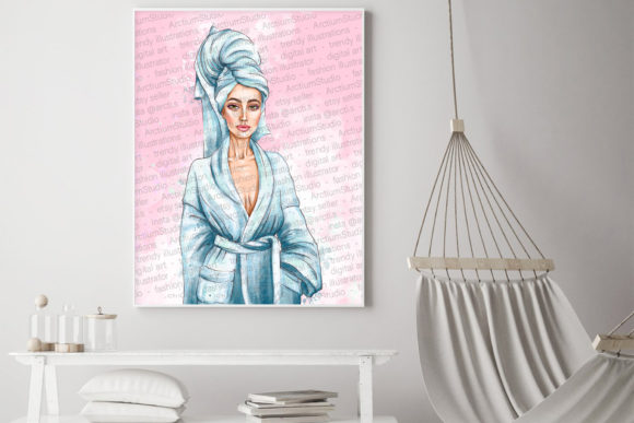 Download Beauty Salon Poster, Spa Salon Woman Art - Spa Collection