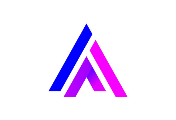 Download A Letter Logo Icon Colorful Design - Colorful design Collection