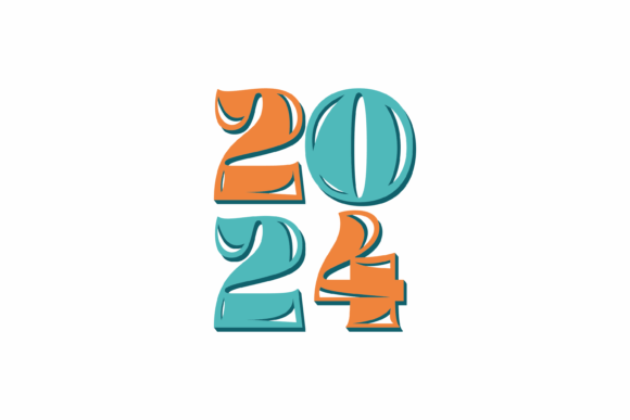 Download 2024 Logo with Colorful Design Concept - Colorful design Collection