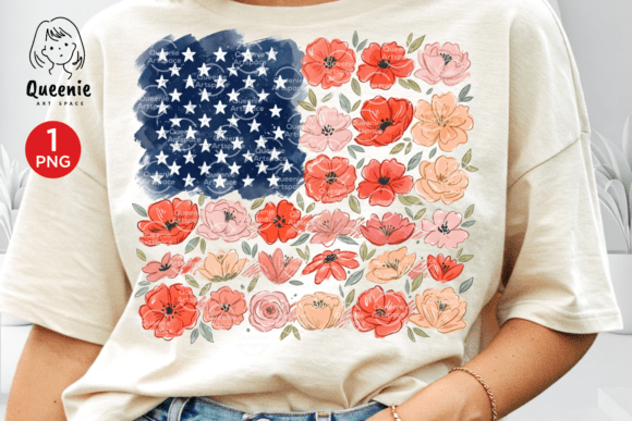 Download Flora American Flag Flower Patriotic USA - Premium Resources